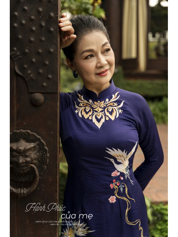 Váy trung niên mùa hè của mẹ- New- Thêu | Shopee Việt Nam